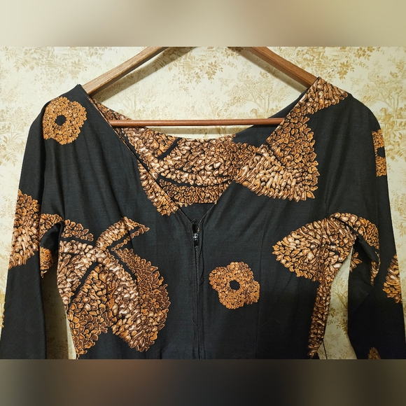 Vintage 1950's/early 60s Jonathan Logan Dress With Belt - Picture 7 of 16